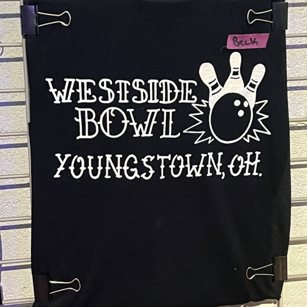 Westside Bowling Pin shirt back