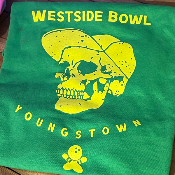 Green and Yellow Westside Bowl T-Shirt